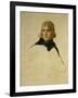 Unfinished Portrait of General Bonaparte (1769-1821) circa 1797-98-Jacques-Louis David-Framed Giclee Print