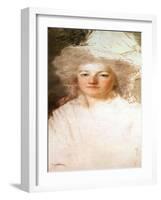 Unfinished Portrait of Marie-Antoinette 1770-1819-Alexandre Kucharski-Framed Giclee Print