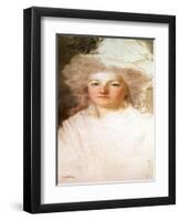 Unfinished Portrait of Marie-Antoinette 1770-1819-Alexandre Kucharski-Framed Giclee Print