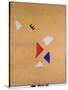 Unfinished Poster for the Van Doesburg Exhibition (Mixed Media, 1924)-Theo Van Doesburg-Stretched Canvas