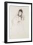 Unfinished Sketch of Lady Haden, 1895-James Abbott McNeill Whistler-Framed Giclee Print