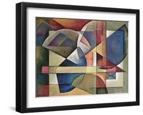 Unfolded Spheres-Marlene Healey-Framed Giclee Print