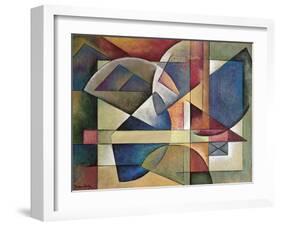 Unfolded Spheres-Marlene Healey-Framed Giclee Print