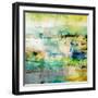 Unfolding I-Sisa Jasper-Framed Art Print