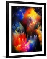 Unfolding Of Fractal Dreams-agsandrew-Framed Art Print