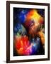 Unfolding Of Fractal Dreams-agsandrew-Framed Art Print