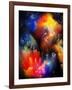 Unfolding Of Fractal Dreams-agsandrew-Framed Art Print