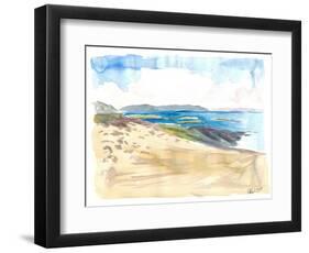 Unforgettable Ring of Kerry Sea and Coast Scenery-M. Bleichner-Framed Art Print