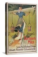 Unger's Sterilized Milk-Hermann Behrens-Stretched Canvas