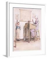 Unhappy Boy, are You Ashamed of Yourself?-Hugh Thomson-Framed Giclee Print