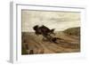 Unhorsed Knight-Giovanni Fattori-Framed Giclee Print