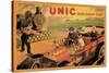 UNIC, Racing Across Train Tracks-null-Stretched Canvas