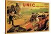 UNIC, Racing Across Train Tracks-null-Stretched Canvas