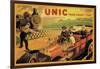 UNIC, Racing Across Train Tracks-null-Framed Art Print