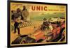 UNIC, Racing Across Train Tracks-null-Framed Art Print