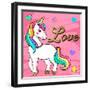 Unicorn Bright 2-Ann Bailey-Framed Art Print