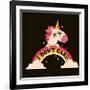 Unicorn Don't Care-Michael Buxton-Framed Premium Giclee Print