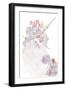 Unicorn Floral-1x Studio II-Framed Giclee Print