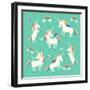 Unicorn Frolic-Heather Rosas-Framed Art Print