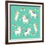 Unicorn Frolic-Heather Rosas-Framed Art Print