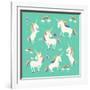 Unicorn Frolic-Heather Rosas-Framed Art Print