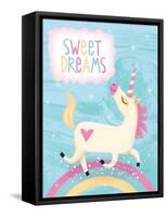 Unicorn I-Teresa Woo-Framed Stretched Canvas