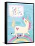 Unicorn I-Teresa Woo-Framed Stretched Canvas