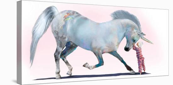 Unicorn Kiss-Nancy Tillman-Stretched Canvas