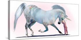 Unicorn Kiss-Nancy Tillman-Stretched Canvas