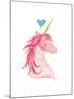 Unicorn Magic I Heart-Melissa Averinos-Mounted Art Print