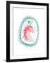 Unicorn Magic I with Border-Melissa Averinos-Framed Art Print