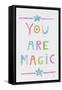 Unicorn Magic V-Melissa Averinos-Framed Stretched Canvas