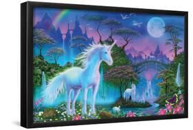 Unicorn Meadow-Trends International-Framed Poster