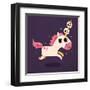 Unicorn of Death-Michael Buxton-Framed Art Print