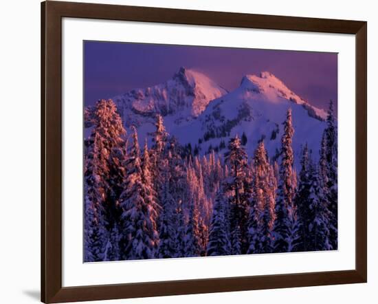 Unicorn Peak, Mt. Rainier National Park, Washington, USA-Art Wolfe-Framed Photographic Print