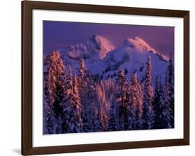 Unicorn Peak, Mt. Rainier National Park, Washington, USA-Art Wolfe-Framed Photographic Print