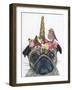 Unicorn Pug-Melissa Symons-Framed Art Print