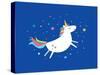 Unicorn/ Rainbow Vector/Illustration-lyeyee-Stretched Canvas