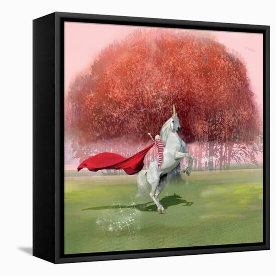 Unicorn Ride-Nancy Tillman-Framed Stretched Canvas