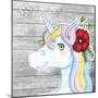 Unicorn Silver-Valarie Wade-Mounted Giclee Print