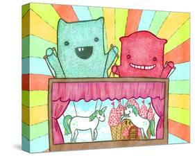 Unicorn Theater-My Zoetrope-Stretched Canvas