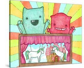 Unicorn Theater-My Zoetrope-Stretched Canvas
