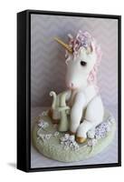 Unicorn-null-Framed Stretched Canvas