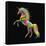 Unicorn-Bob Weer-Framed Stretched Canvas