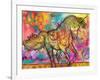 Unicorn-Dean Russo-Framed Giclee Print