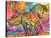 Unicorn-Dean Russo-Stretched Canvas