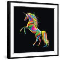 Unicorn-Bob Weer-Framed Giclee Print