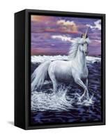 Unicorn-Jenny Newland-Framed Stretched Canvas