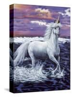 Unicorn-Jenny Newland-Stretched Canvas