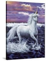 Unicorn-Jenny Newland-Stretched Canvas